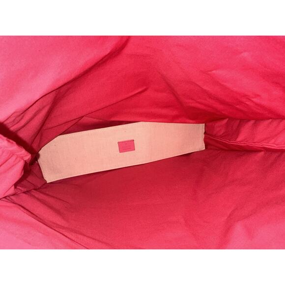 GUCCI Pink Coated Canvas Montecarlo Frame Logo Large Vertical Tote Bag - Picture 10 of 16